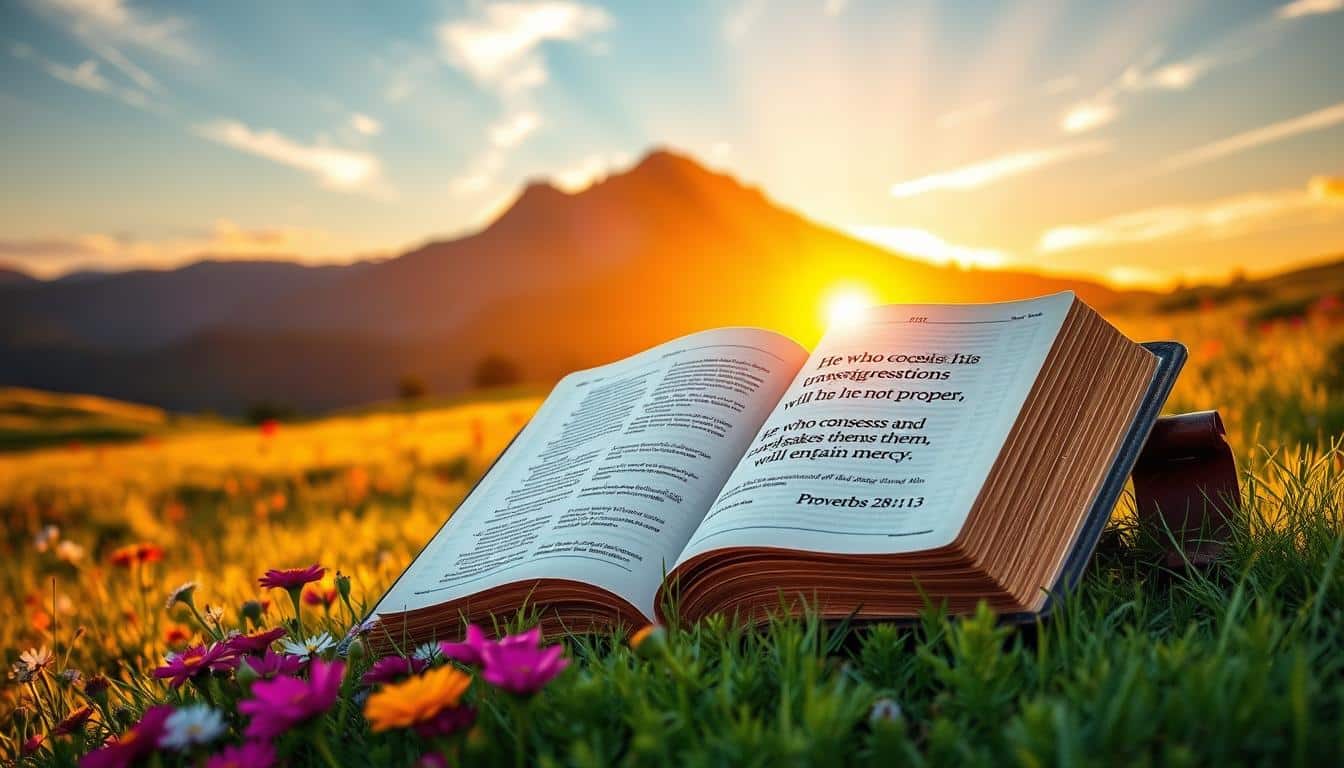 Benção de Provérbios 28:13
