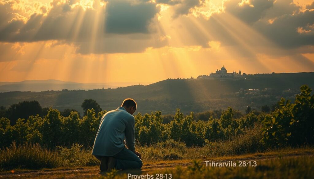 Provérbios 28:13 e a confissão
