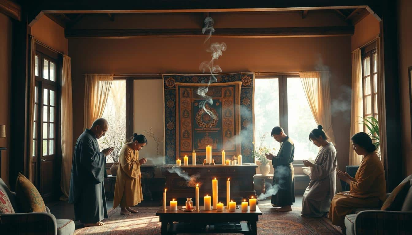 Ritual de bendición del hogar y armonía familiar