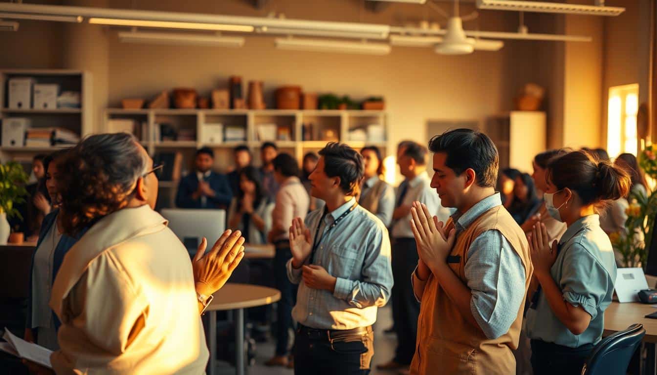 bendición en el trabajo