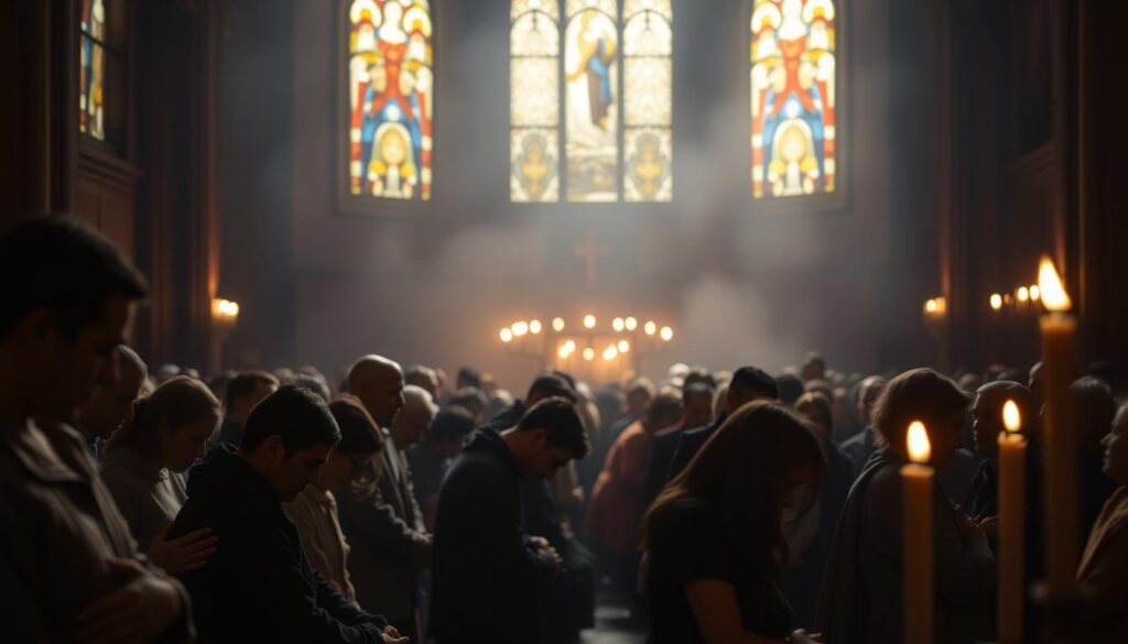 community in prayer