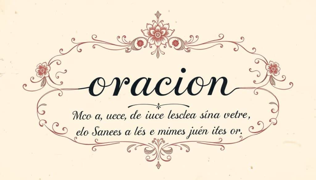 definición de oración