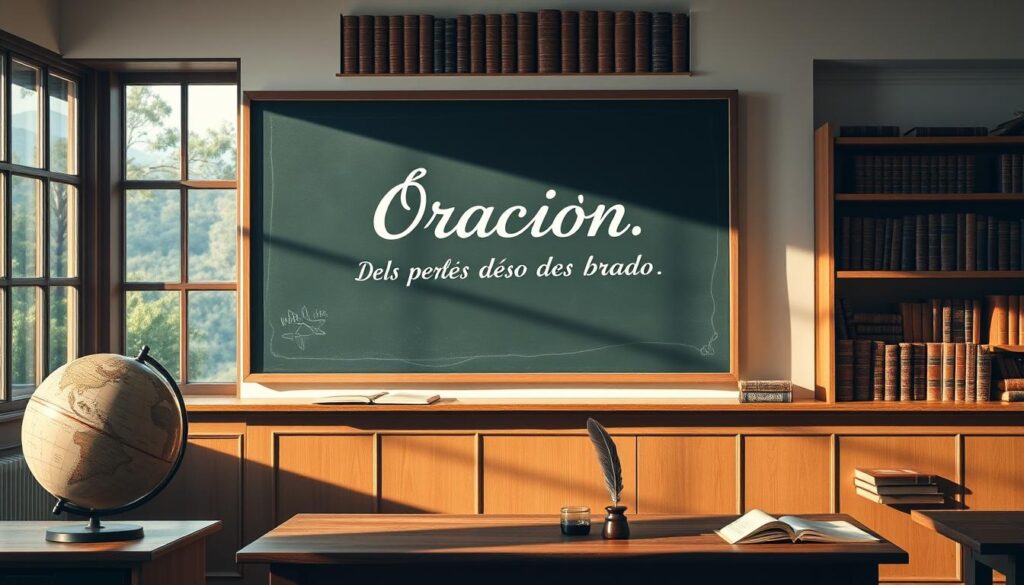 definición de oración