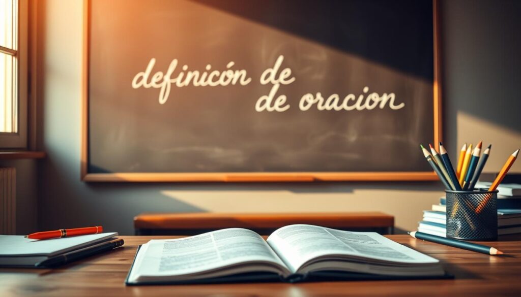 definición de oración