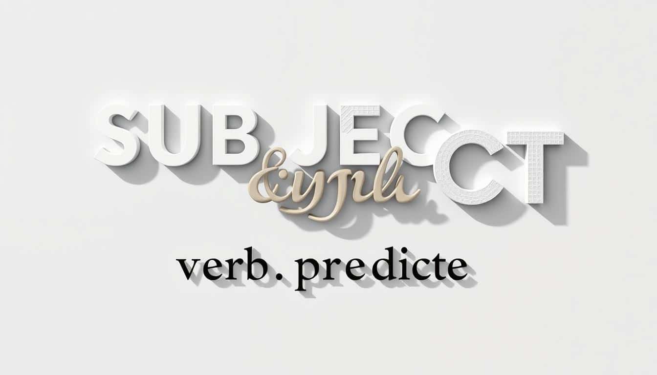 estructura sujeto-verbo-predicado