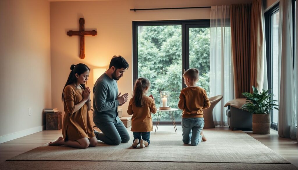 importancia de la oración en la familia
