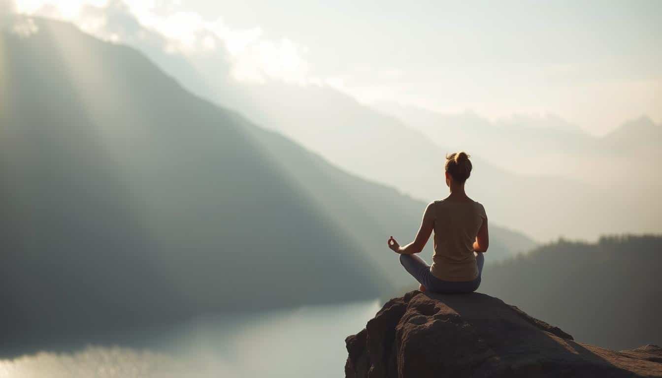 meditação guiada, paz interior, equilíbrio emocional, foco, bem-estar