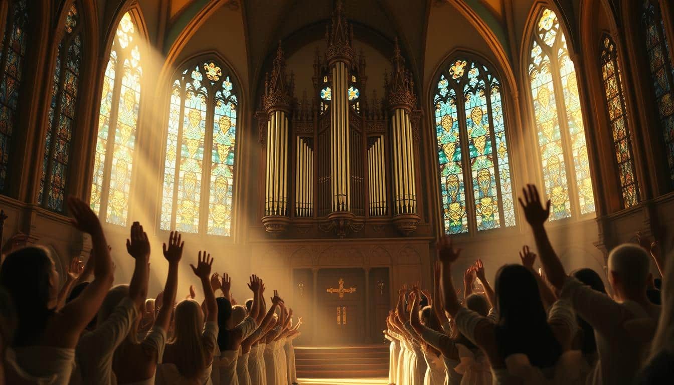 música gospel, louvor e adoração