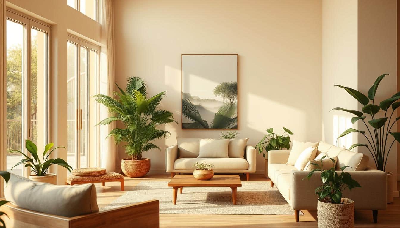 plenitude interior na decoração harmoniosa
