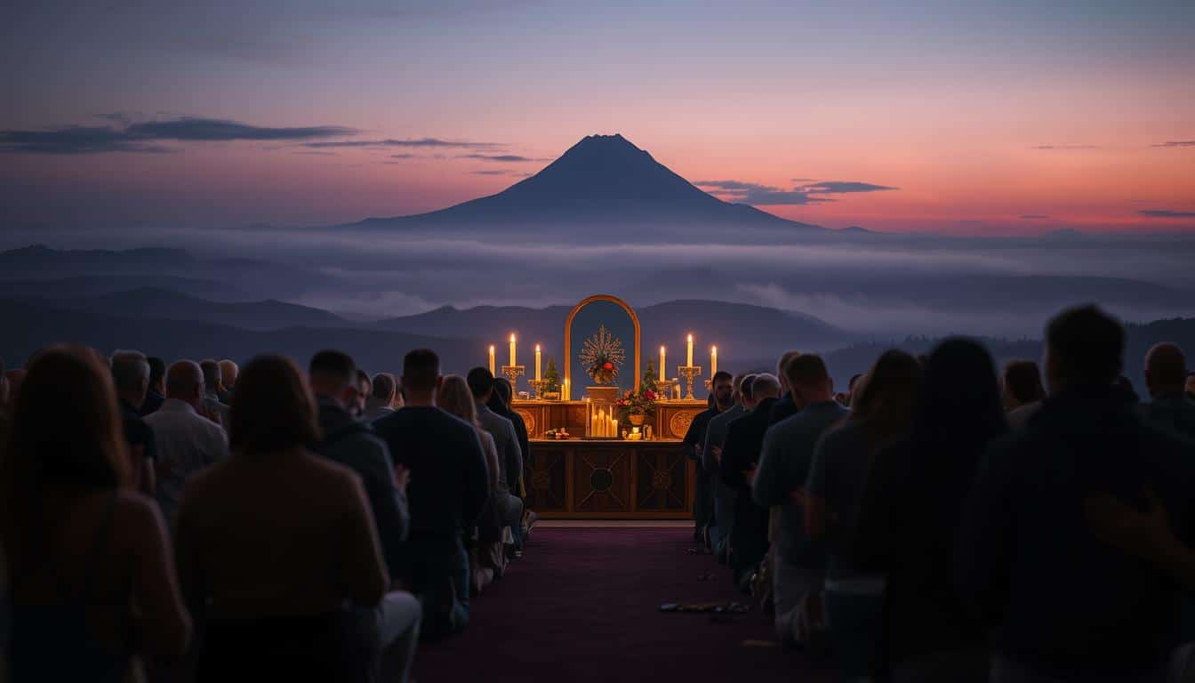 rituais de prece